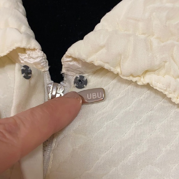 UBU reversible yellow puffy zip up jacket - Size Large - Picture 8 of 13